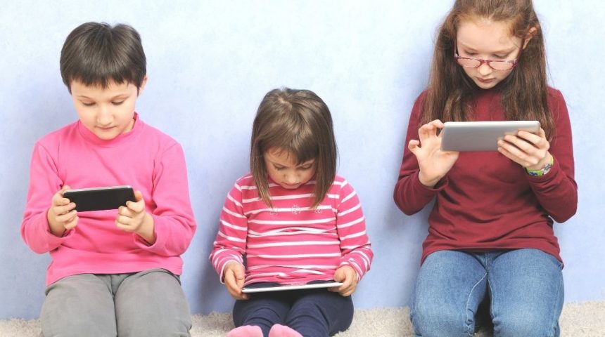 dipendenza device bambini