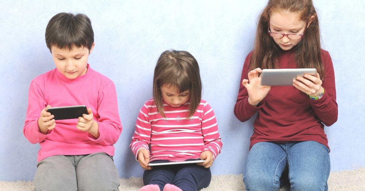 dipendenza device bambini