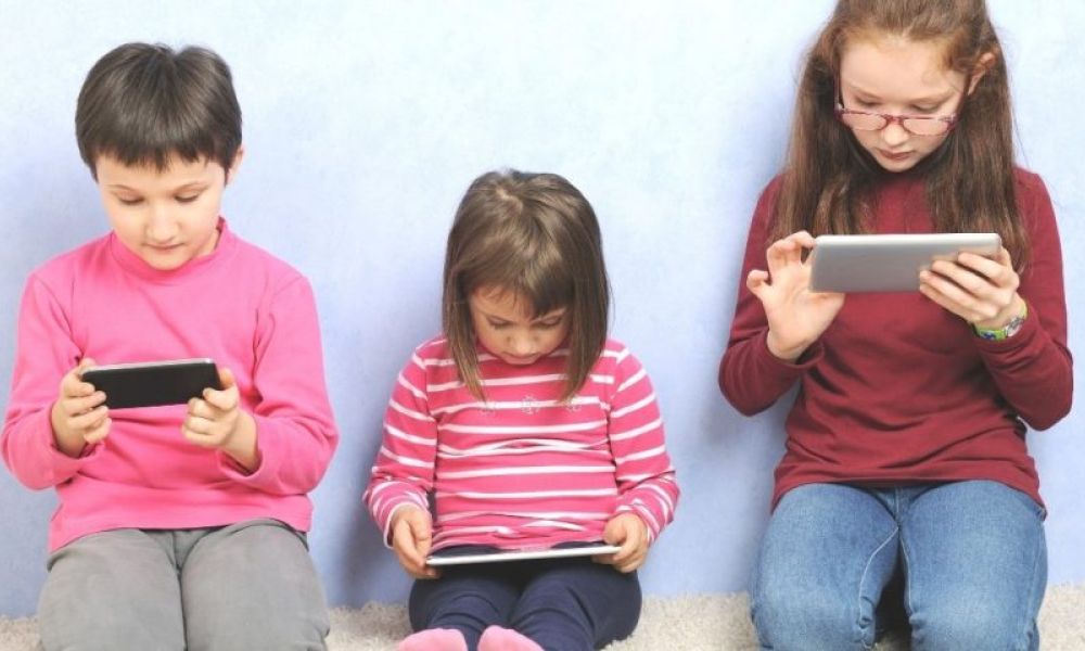 dipendenza device bambini